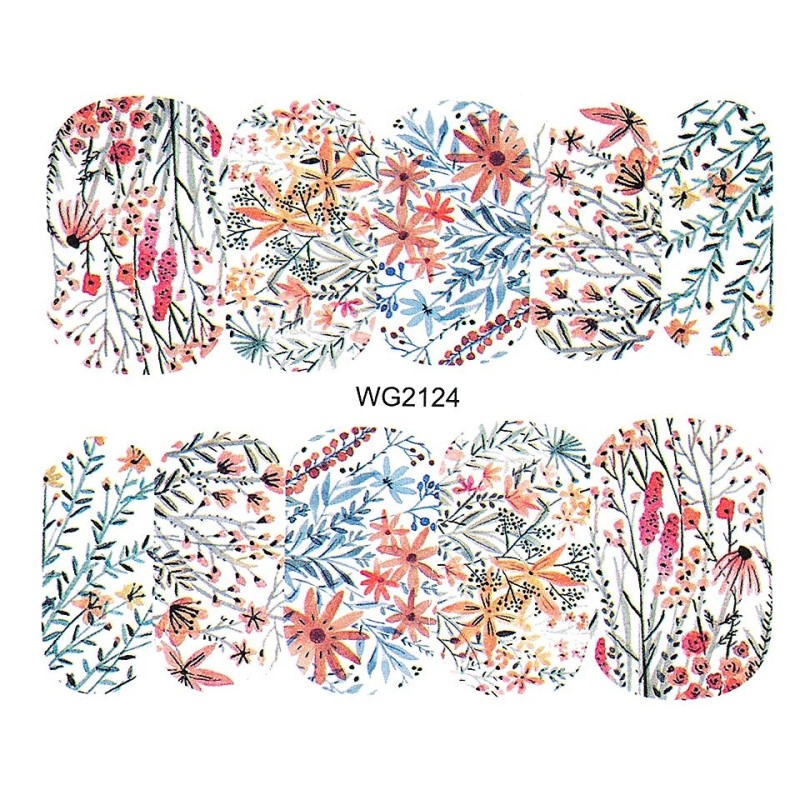 Set 3 x Tatuaj Unghii Luxorise, Nature Wg2124