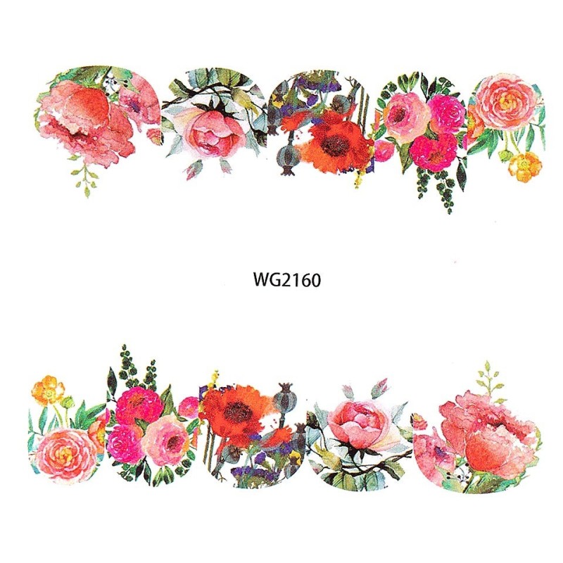 Set 3 x Tatuaj Unghii Luxorise, Nature Wg2160