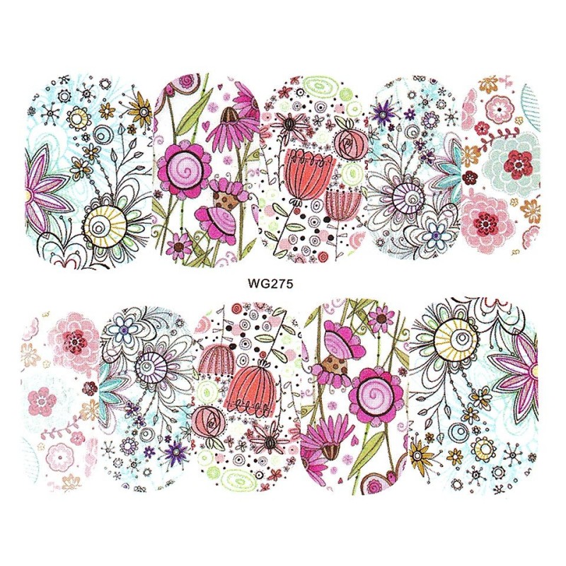 Set 3 x Tatuaj Unghii Luxorise, Nature Wg275