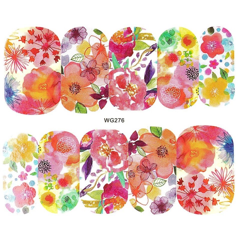 Set 3 x Tatuaj Unghii Luxorise, Nature Wg276