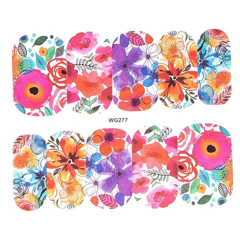 Set 3 x Tatuaj Unghii Luxorise, Nature Wg277