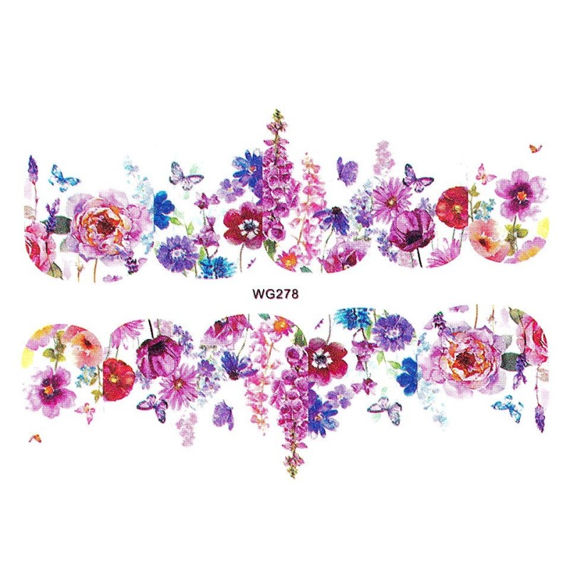 Set 3 x Tatuaj Unghii Luxorise, Nature Wg278