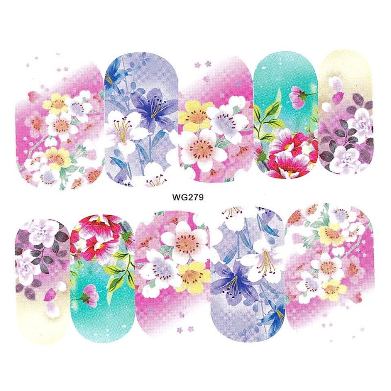 Set 3 x Tatuaj Unghii Luxorise, Nature Wg279