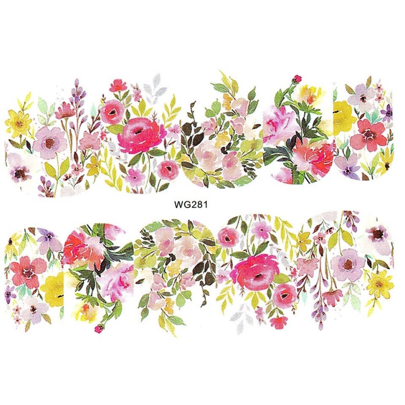 Set 3 x Tatuaj Unghii Luxorise, Nature Wg281