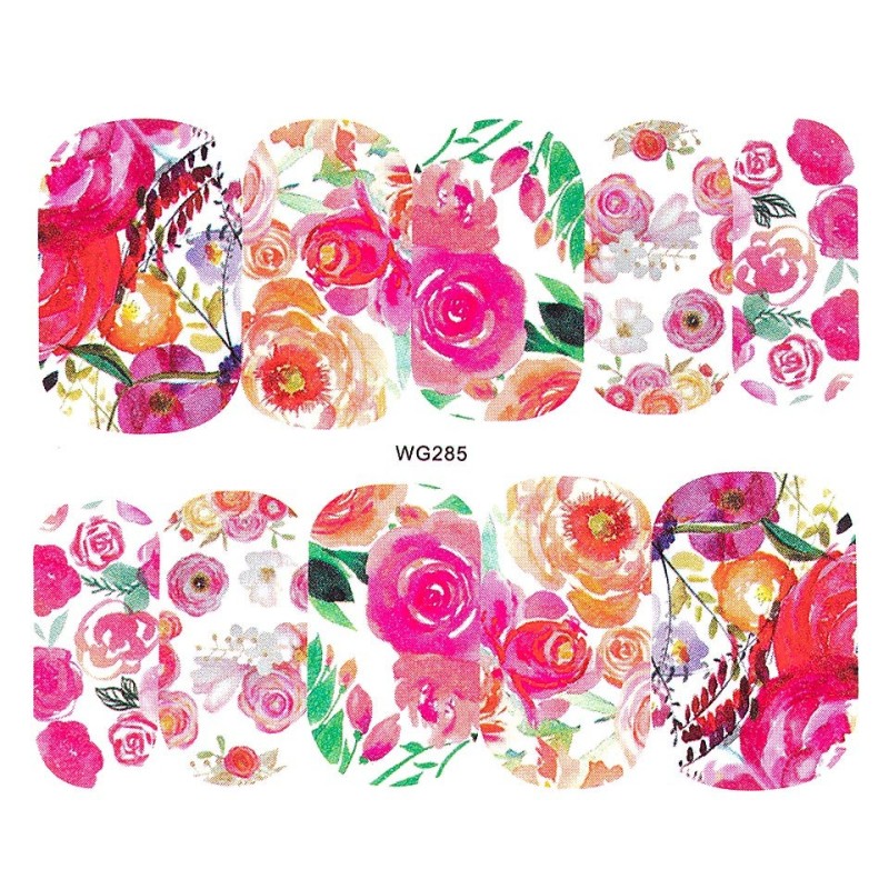 Set 3 x Tatuaj Unghii Luxorise, Nature Wg285