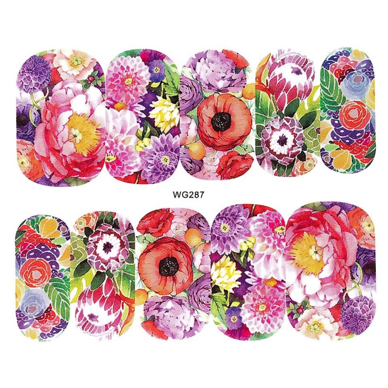 Set 3 x Tatuaj Unghii Luxorise, Nature Wg287