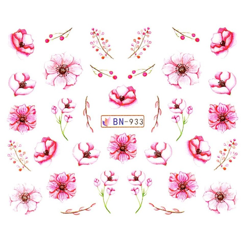 Set 3 x Tatuaj Unghii Luxorise Spring Dream, Bn-933