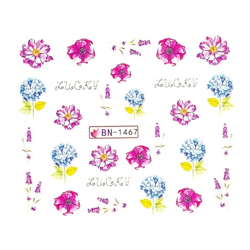 Set 3 x Tatuaj Unghii Luxorise, Spring Glare Bn-1467