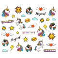 Set 3 x Tatuaj Unghii Luxorise Unicorn Magic, Bn-1064