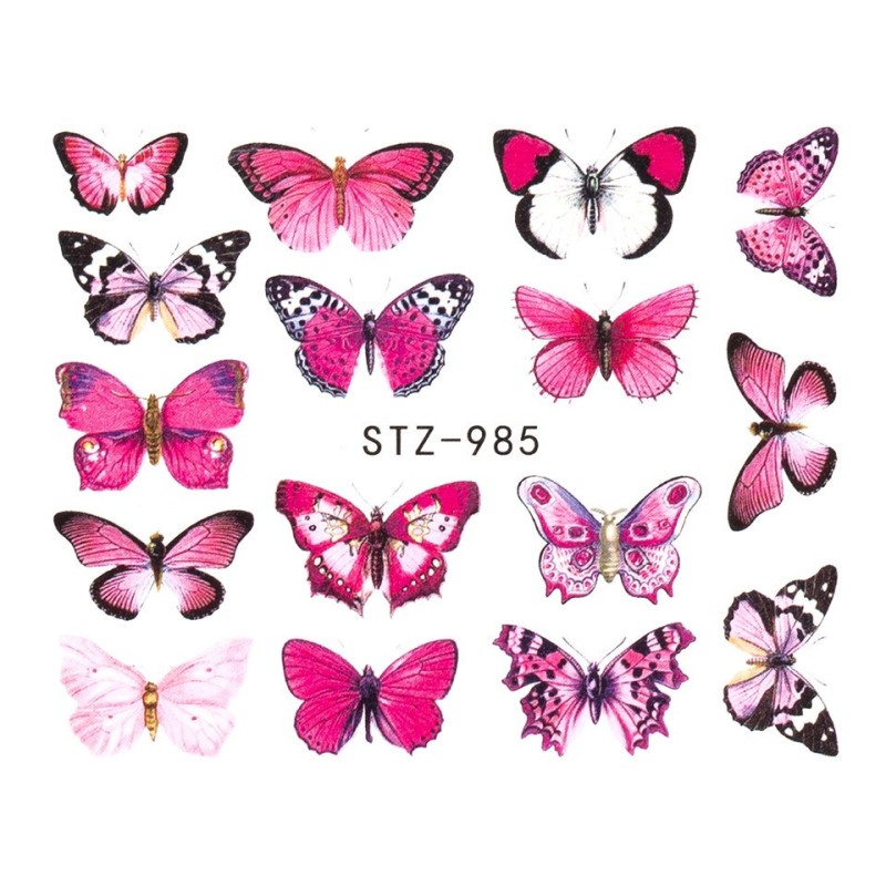 Set 3 x Tatuaj Unghii SensoPRO Summer Challenge, Model Stz-985