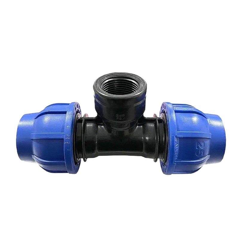 Set 3 x Teu Compresiune PEHD, Filet Interior, 25 mm x 3/4 inch, Z-tools