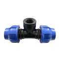 Set 3 x Teu Compresiune PEHD, Filet Interior, 25 mm x 3/4 inch, Z-tools