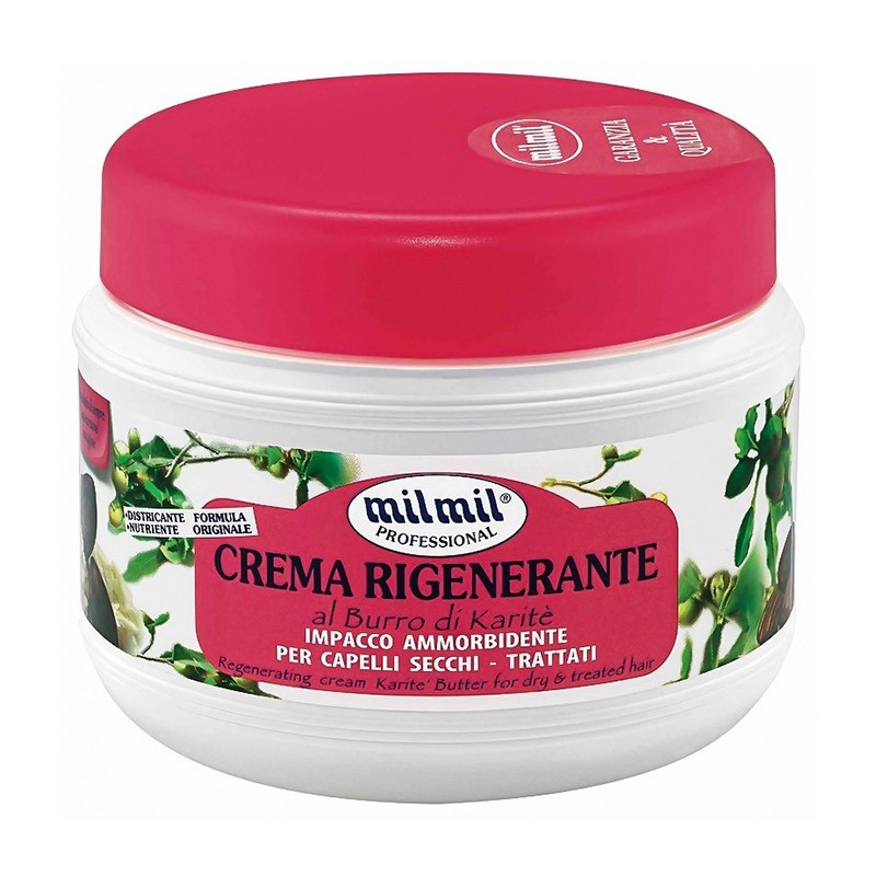 Set 3 x Tratament pentru Par Uscat Mil Mil cu Unt Karite, 500 ml