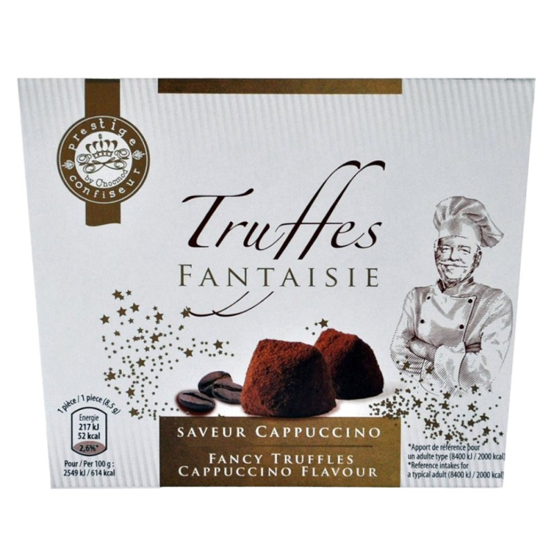 Set 3 x Trufe de Ciocolata cu Aroma de Cafea, Truffes Fantaisie, 160 g