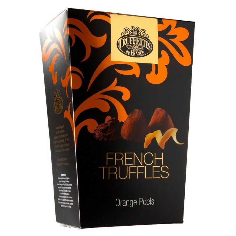 Set 3 x Trufe de Ciocolata cu Coaja de Portocala, Truffes Fantaisie, 160 g
