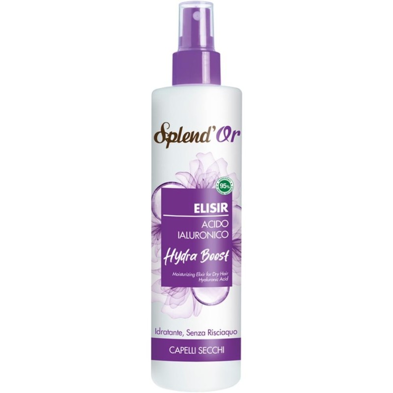 Set 3 x Ulei de Par Elixir Splend'Or Hydra, Acid Hialuronic, 200 ml