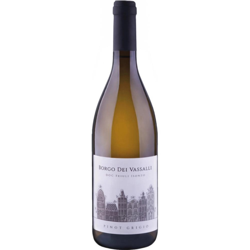 Set 3 x Vin Alb Borgo Dei Vassalli Pinot Grigio, 0.75 l