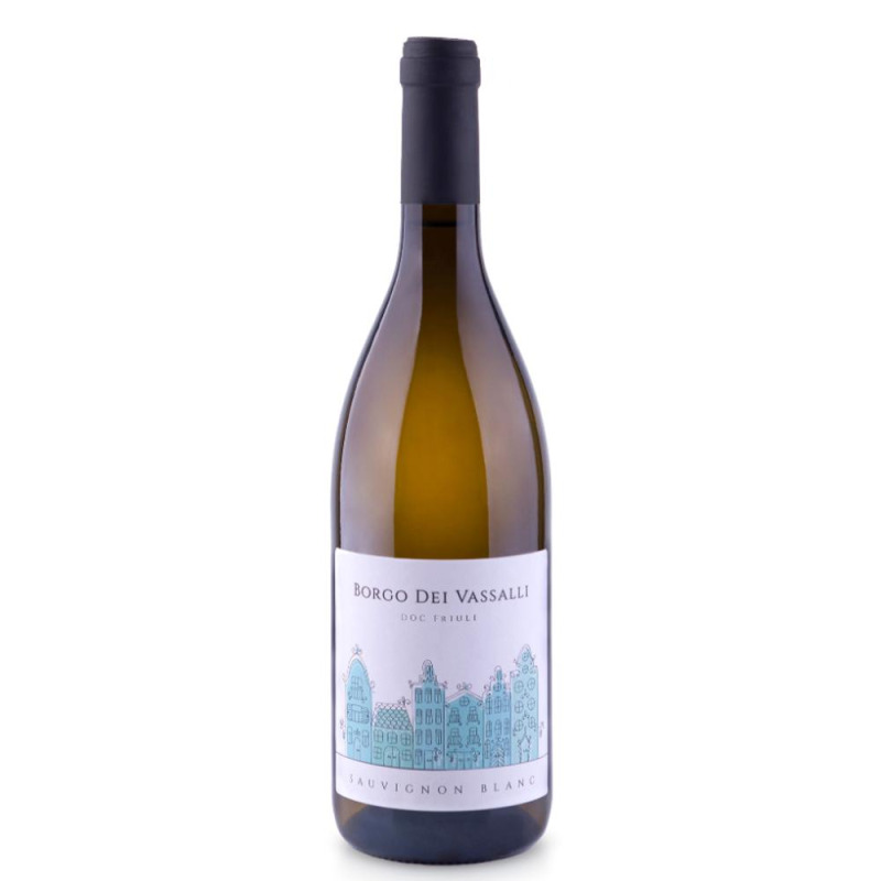 Set 3 x Vin Alb Borgo Dei Vassalli Sauvignon Blanc, 0.75 l