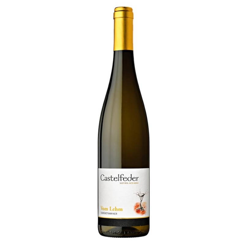 Set 3 x Vin Alb Castelfeder Vom Lehm Gewurztraminer DOC, Sec, 0.75 l