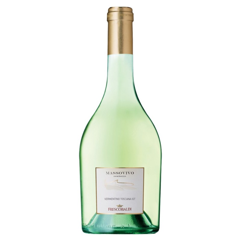 Set 3 x Vin Alb Massovivo Ammiraglia Vermentino Toscana IGT Frescobaldi Tenuta Ammiraglia Italia 12,5% Alcool, 0.75l