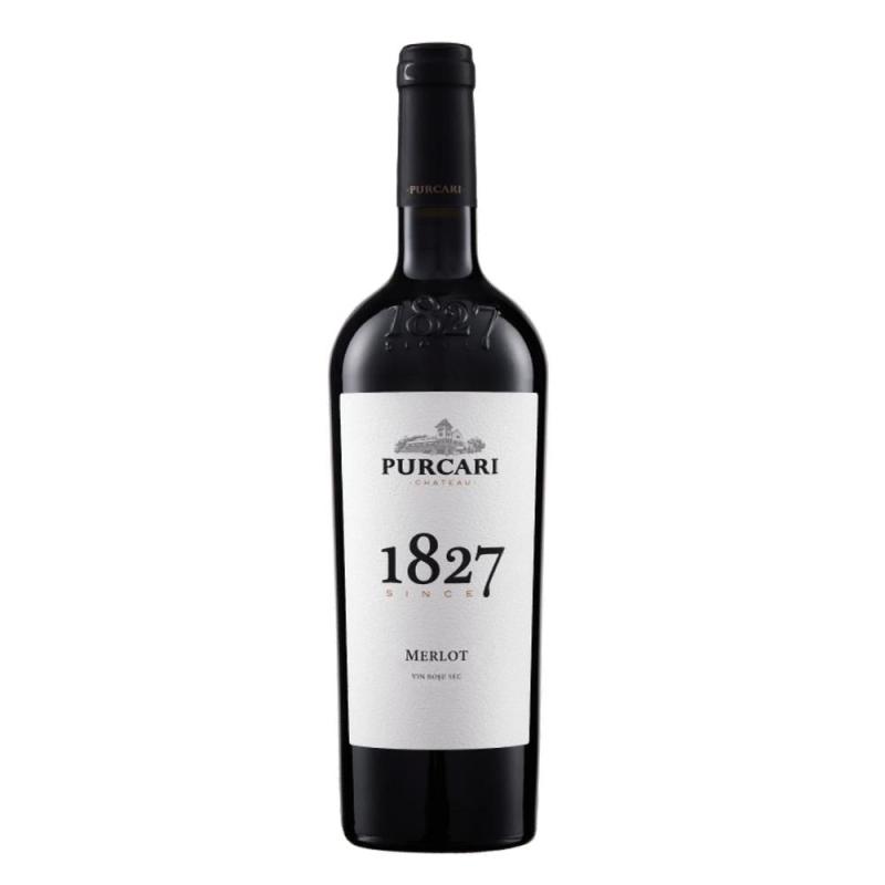 Set 3 x Vin, Alb, Purcari Merlot, Sec, 0.75 l