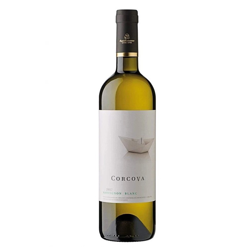 Set 3 x Vin Corcova Sauvignon Blanc, Alb Sec 0.75 l