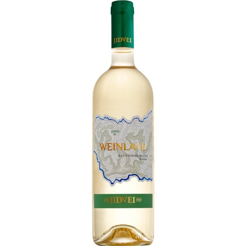 Set 3 x Vin Jidvei, Sauvignon Blanc, Weinland, Demisec, 0.75 l