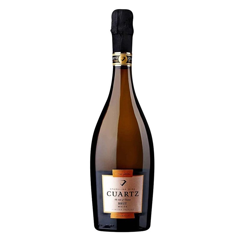 Set 3 x Vin Spumant Alb, Cuartz, Plavaie Feteasca Alba, 0.75 l