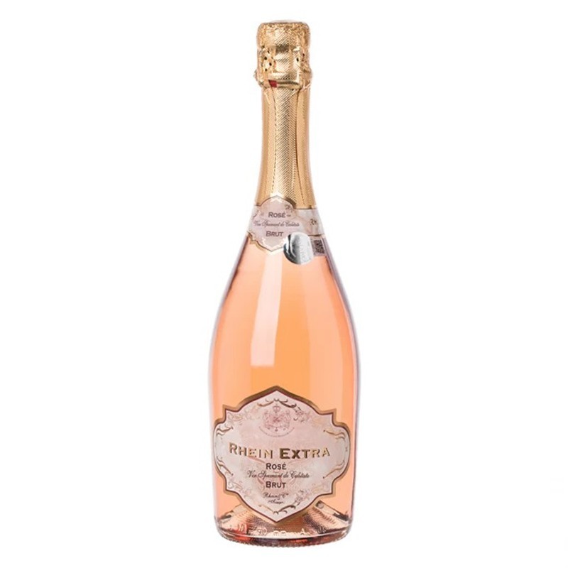 Set 3 x Vin Spumant Rose, Rhein Extra, Brut, 0.75 l