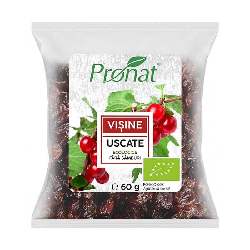 Set 3 x Visine Bio Uscate, fara Samburi, 60 g