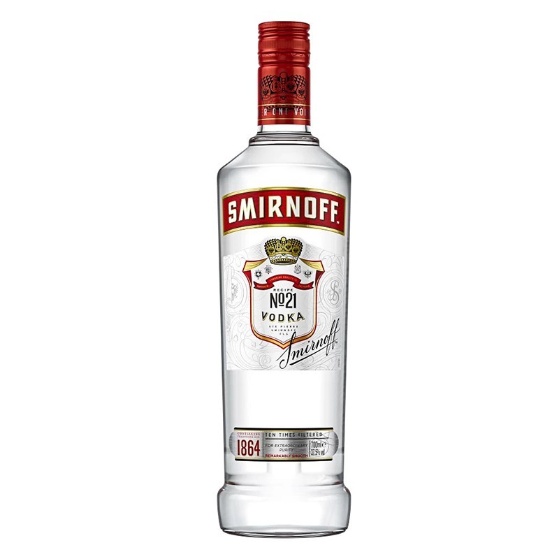 Set 3 x Vodka Smirnoff Red, 40% Alcool, 0.7 l