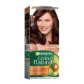 Set 3 x Vopsea de Par Permanenta cu Amoniac Garnier Color Naturals 5.25 Saten Mahon Deschis, 110 ml