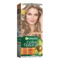 Set 3 x Vopsea de Par Permanenta cu Amoniac Garnier Color Naturals 8.1 Blond Cenusiu Deschis, 110 ml