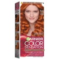 Set 3 x Vopsea de Par Permanenta cu Amoniac Garnier Color Sensation 7.4 Intense Amber, 112 ml