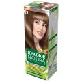 Set 3 x Vopsea de Par Permanenta Loncolor Natura 7.1 Blond Cenusiu, 100 ml
