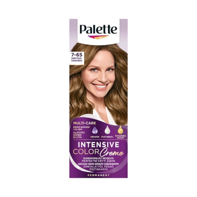 Set 3 x Vopsea de Par Permanenta Palette Intensive Color Creme LG5 Ciocolatiu Stralucitor, 110 ml