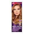 Set 3 x Vopsea de Par Permanenta Wella Wellaton, 8/74 Charamel Chocolate, Ciocolata Caramel, 110 ml