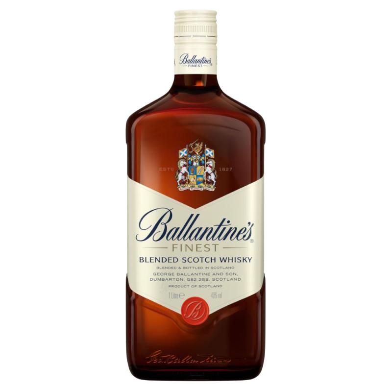 Set 3 x Whisky Ballantines, Alcool 40%, 1 l