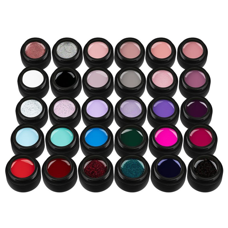 Set 30 Geluri Uv Colorate Most Wanted Collection, SensoPRO Milano