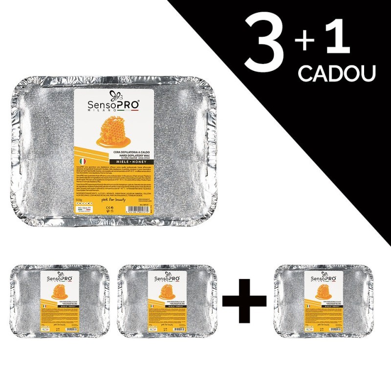 Set 3+1 Gratuit Ceara Epilat Traditionala, SensoPRO Milano Miere, 500 g