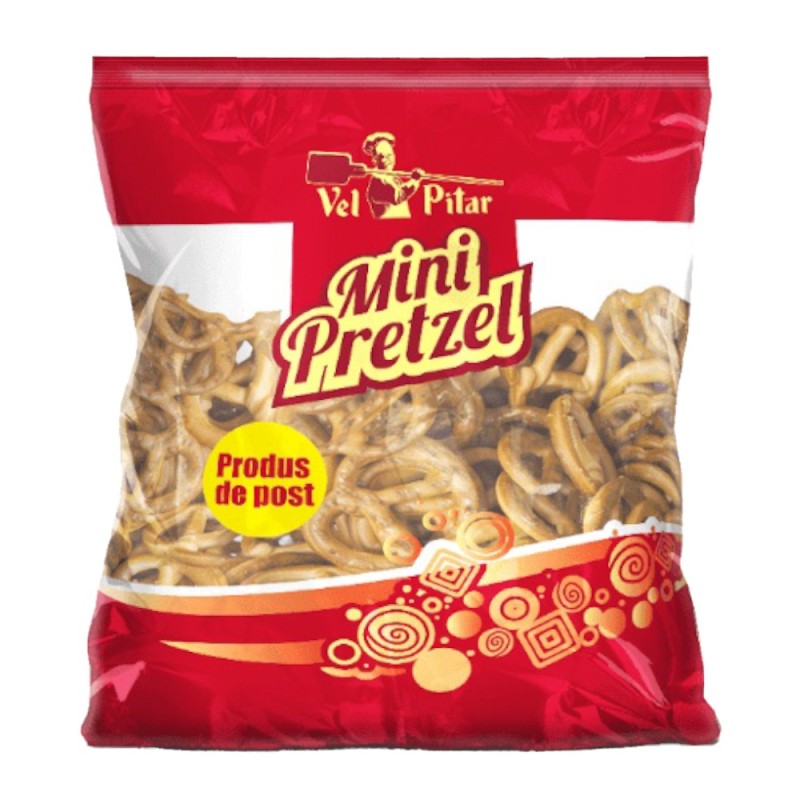 Set 32 x Covrigei Mini Pretzel, Vel Pitar, 80 g