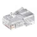 Set 38 x Mufa Cat 5 RJ45 (8P8C) Neecranat pentru Cablu Rotund