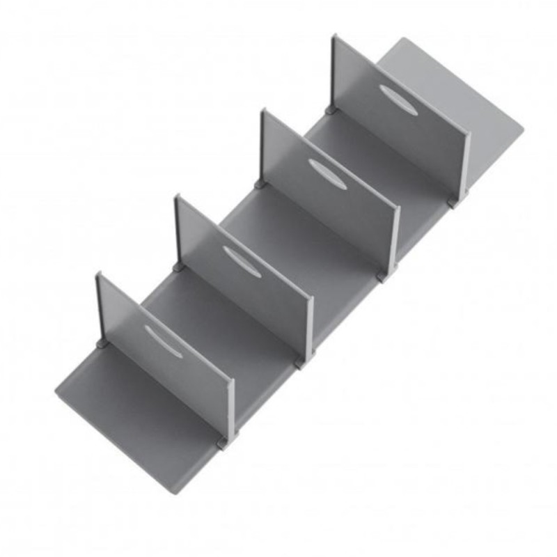 Set 4 Separatoare Inferioare Cos Jolly Preciso pentru Corp De150 mm, Finisaj Antracit