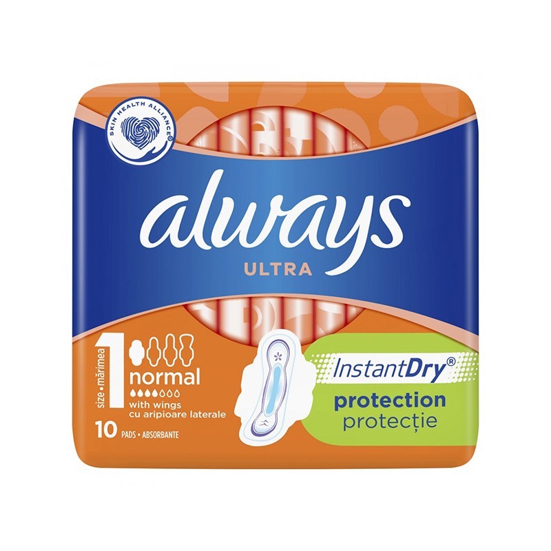 Set 4 x 10 Absorbante Always Ultra Normal Plus