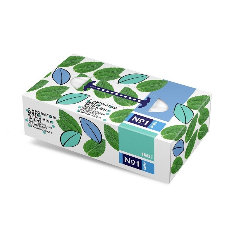 Set 4 x 150 Batiste Hartie Bella Menta