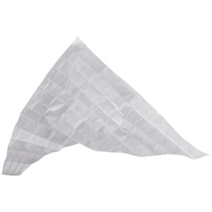 Prima Set 4 x 2 Bandaj Triunghiular 96 x 96 x 136 cm, Alb, din Material Netesut