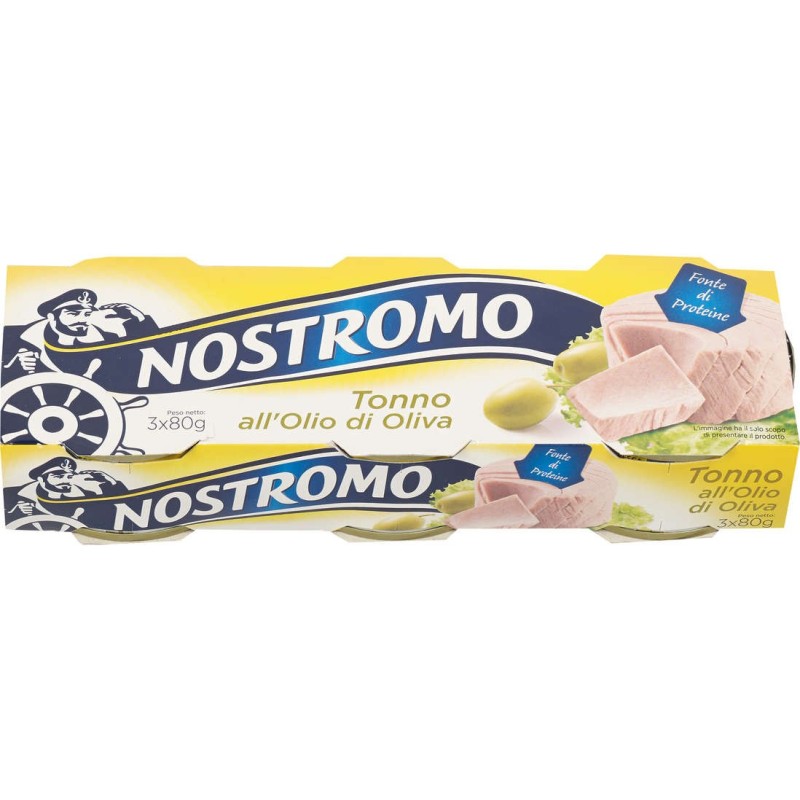 Set 4 x 3 Ton in Ulei Masline Nostromo, 80 g