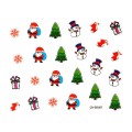 Set 4 x Abtibild Unghii SensoPRO Milano Christmas Wonderland Edition, Qy-Sd007