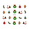 Set 4 x Abtibild Unghii SensoPRO Milano Christmas Wonderland Edition, Qy-Sd008