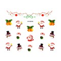 Set 4 x Abtibild Unghii SensoPRO Milano Christmas Wonderland Edition, Qy-Sd030